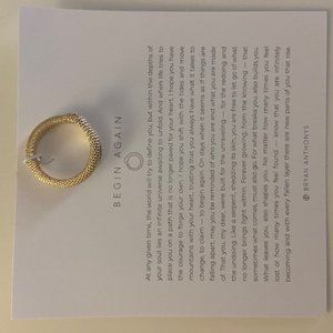 Bryan Anthonys Begin Again Ring Sz 5